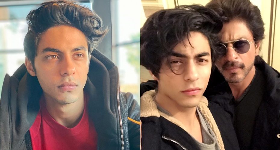 foto: Instagram/@___aryan___ & @iamsrk