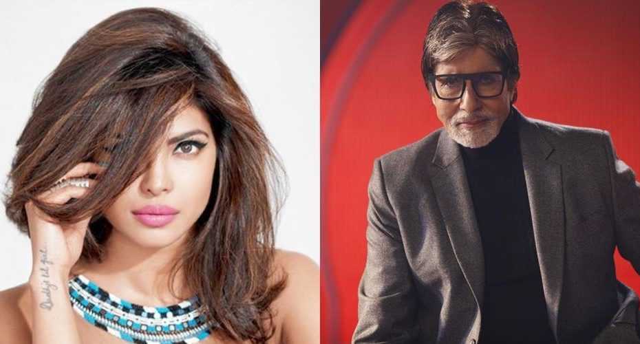 foto: Instagram/@priyankachopra & @amitabhbachchan