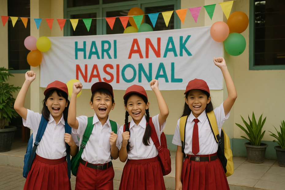 Kata-kata Hari Anak Nasional 2025 yang Penuh Makna dan Inspiratif