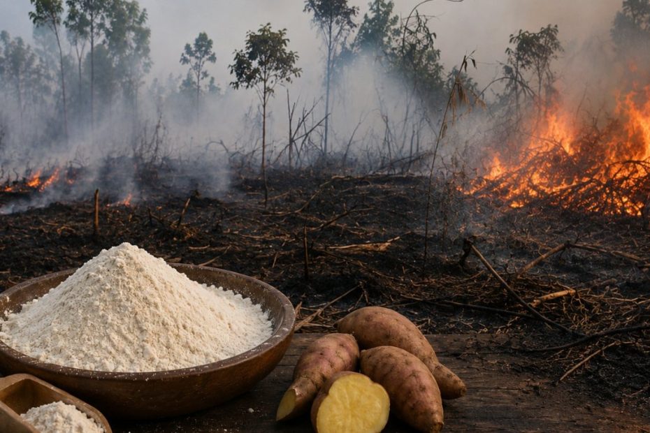 Tepung ubi atasi kebakaran hutan