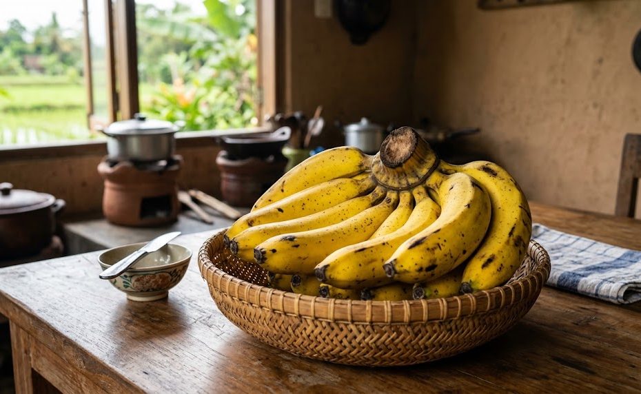 Cara Menyimpan Pisang
