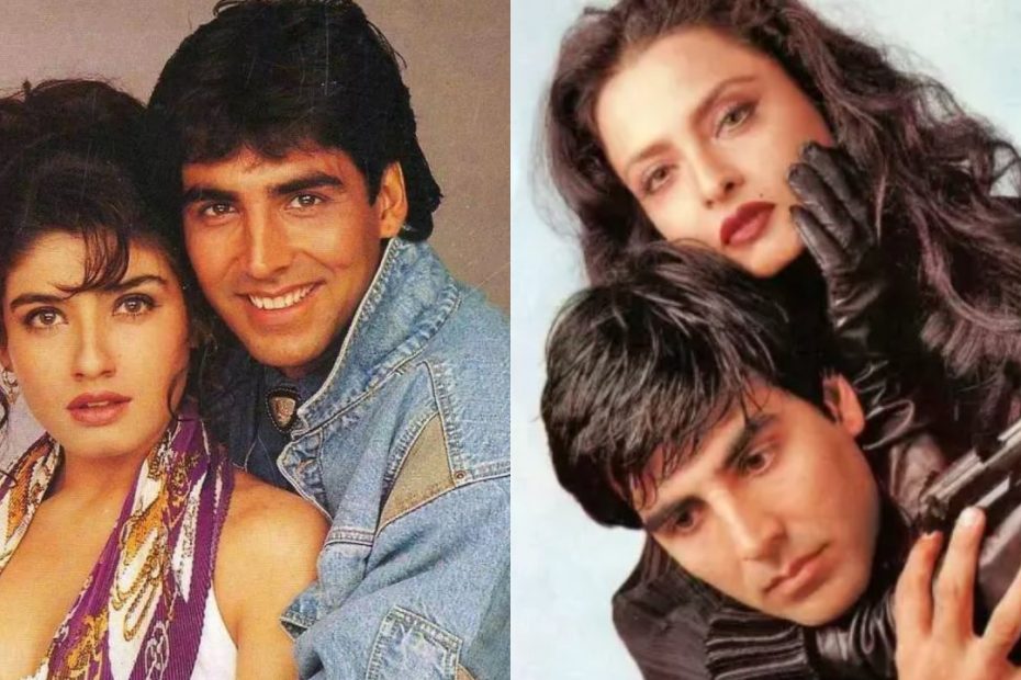 Akhsay Kumar, Raveena Tandon, dan Rekha
