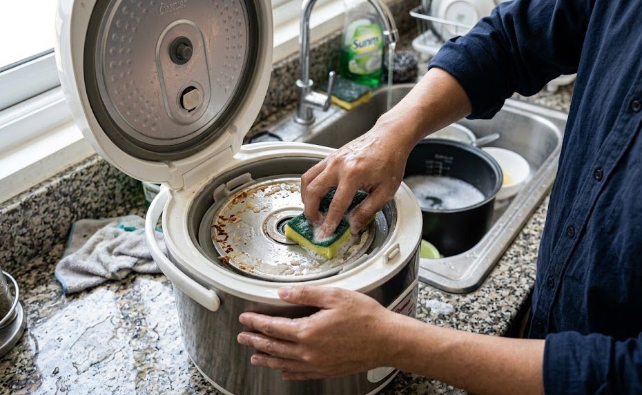 Membersihkan Rice Cooker